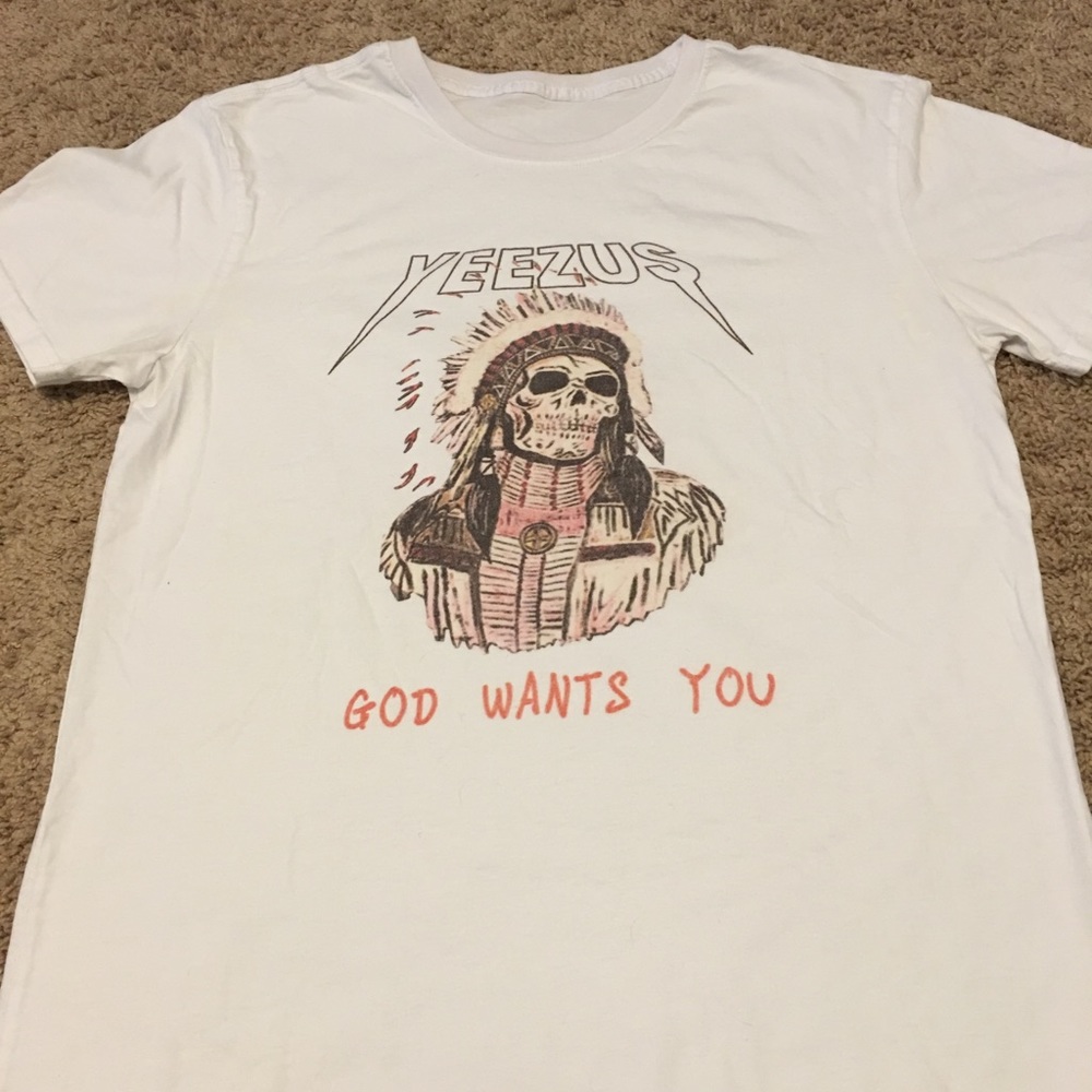 Kanye West YEEZUS “God Wants You” t-shirt